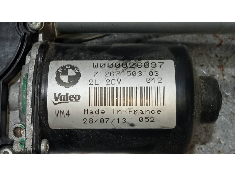Recambio de motor limpia delantero para bmw serie 3 gran turismo (f34) 320d referencia OEM IAM W000026097 726750303 