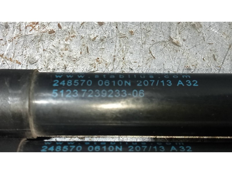 Recambio de amortiguadores capo para bmw serie 3 gran turismo (f34) 320d referencia OEM IAM 51237239233  