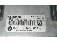 Recambio de centralita motor uce para bmw serie 3 gran turismo (f34) 320d referencia OEM IAM 0281030327 DDE8576344  2