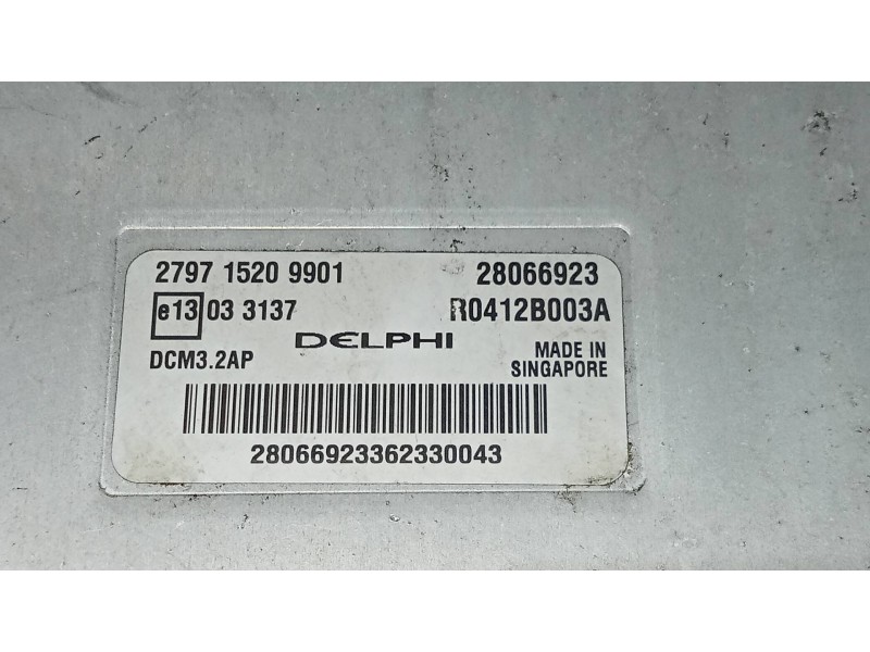 Recambio de centralita motor uce para tata safari 2.2 d referencia OEM IAM R0412B003A 28066923 279715209901