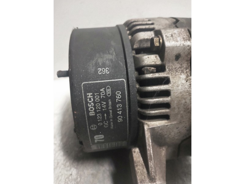 Recambio de alternador para opel vectra b berlina edition 2000 referencia OEM IAM 0123120001  