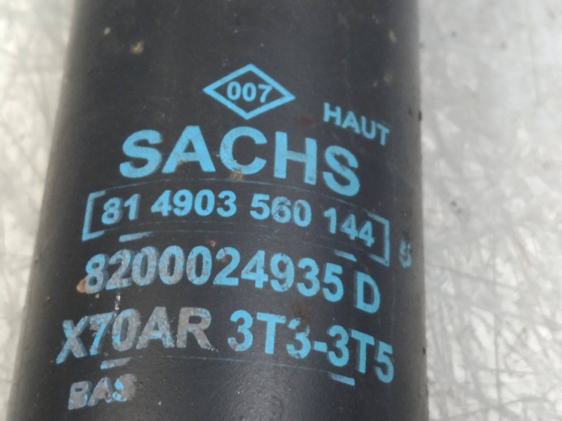 Recambio de amortiguador trasero para nissan interstar (x70) referencia OEM IAM 8200024935D  