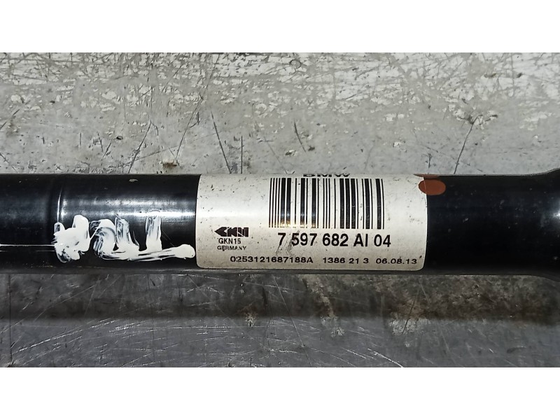 Recambio de transmision trasera derecha para bmw serie 3 gran turismo (f34) 320d referencia OEM IAM 7597682AI04  