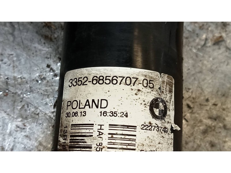 Recambio de amortiguador trasero derecho para bmw serie 3 gran turismo (f34) 320d referencia OEM IAM 33526856707  