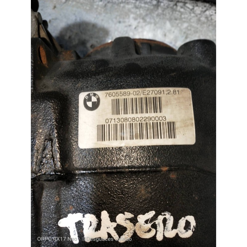 Recambio de diferencial trasero para bmw serie 3 gran turismo (f34) 320d referencia OEM IAM 760558902 754158002 R = 2.81