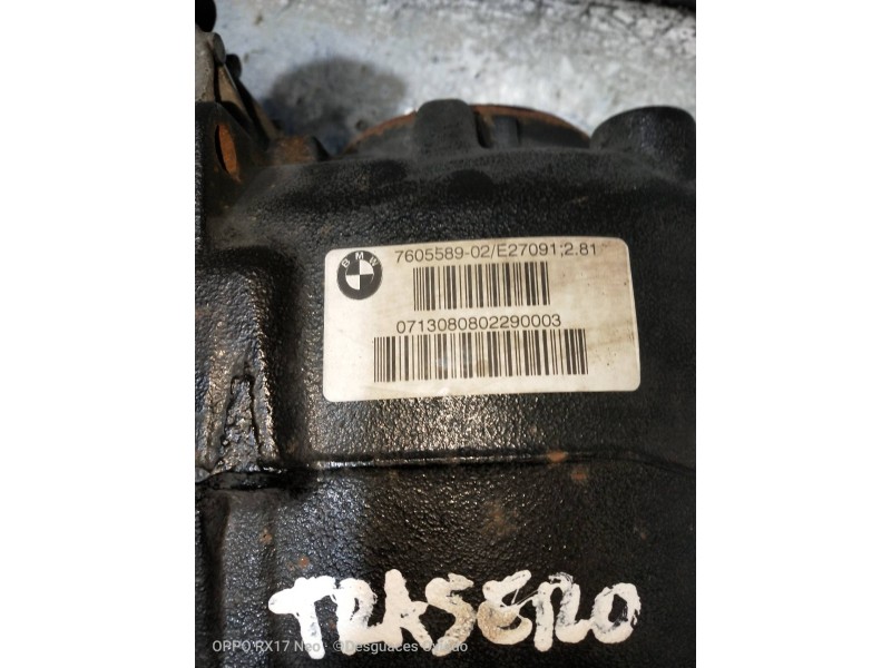 Recambio de diferencial trasero para bmw serie 3 gran turismo (f34) 320d referencia OEM IAM 760558902 754158002 R = 2.81