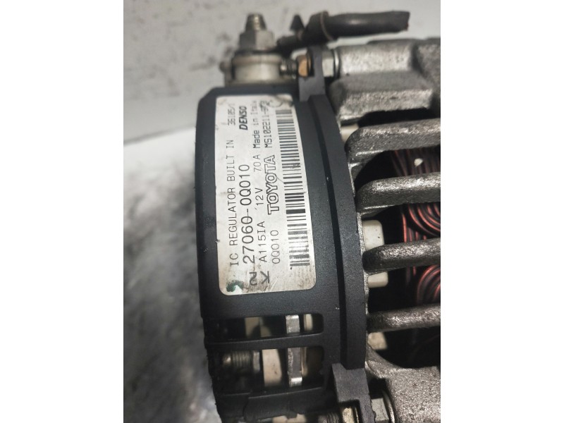 Recambio de alternador para peugeot 107 trendy referencia OEM IAM 270600Q010  