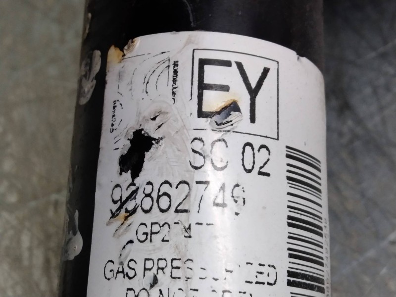 Recambio de amortiguador delantero izquierdo para opel corsa d 1.4 16v referencia OEM IAM 93862749  