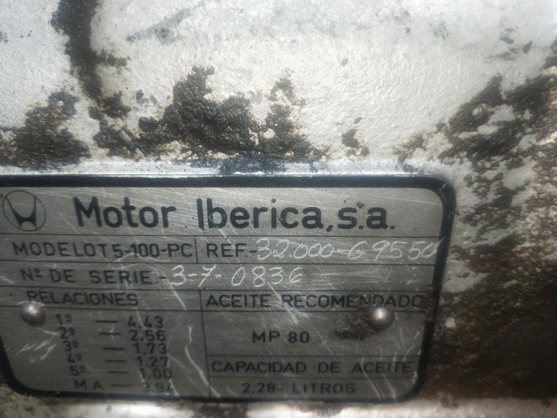 Recambio de caja cambios para nissan patrol (k/w160) 2.7 d referencia OEM IAM 32000G9550 3Y0836 