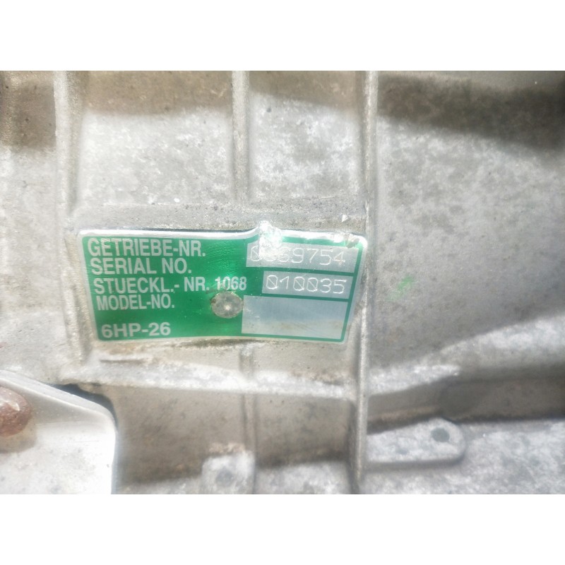 Recambio de caja cambios para bmw serie 7 (e65/e66) 3.6 v8 32v cat referencia OEM IAM 6HP26 010035 1068010035 0069754