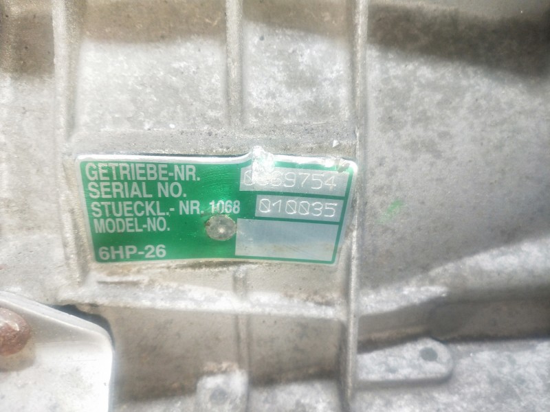 Recambio de caja cambios para bmw serie 7 (e65/e66) 3.6 v8 32v cat referencia OEM IAM 6HP26 010035 1068010035 0069754