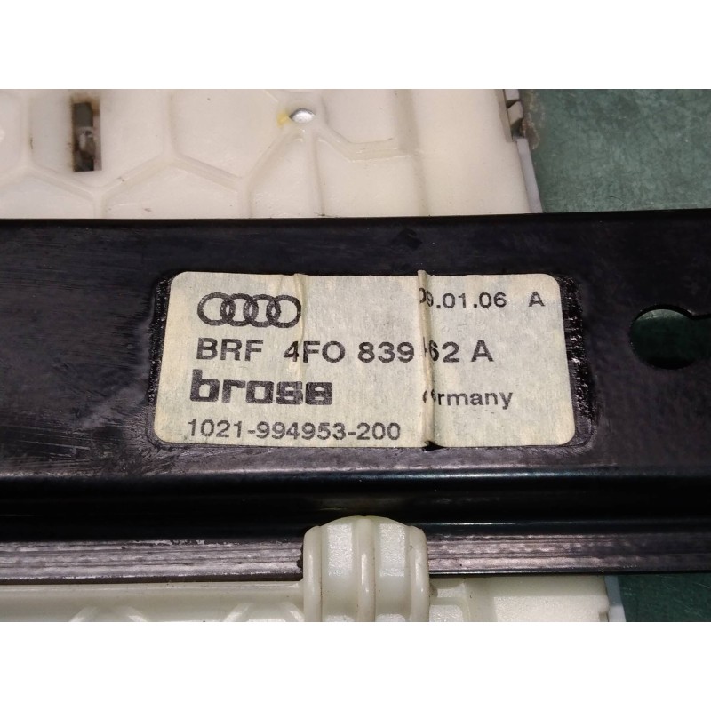 Recambio de elevalunas trasero derecho para audi a6 berlina (4f2) 2.0 tdi referencia OEM IAM 4F0839462A 4F0959802C 4P