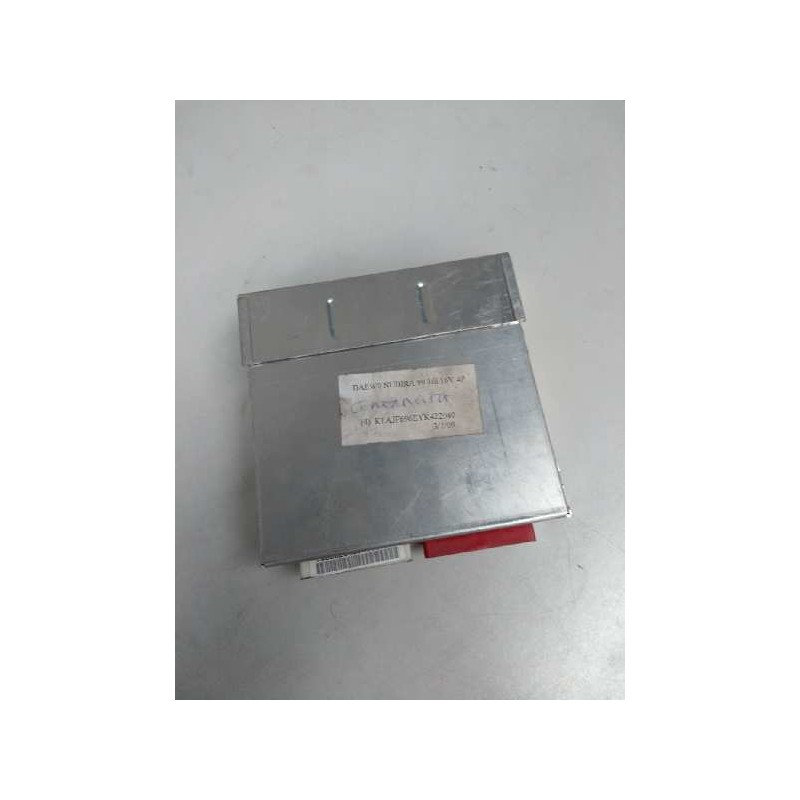 Recambio de centralita motor uce para daewoo nubira berlina 1.6 cat referencia OEM IAM 09376309 DAC YAAC C6