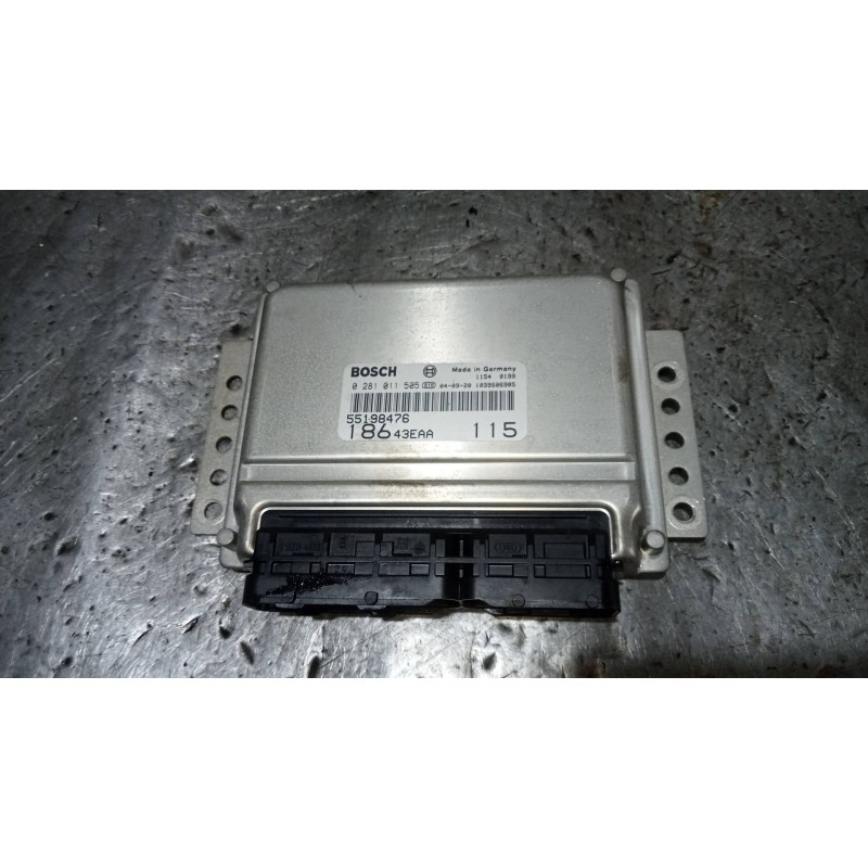 Recambio de centralita motor uce para fiat multipla nuevo (186) 1.9 jtd dynamic referencia OEM IAM 0281011505 55198476 18643EAA