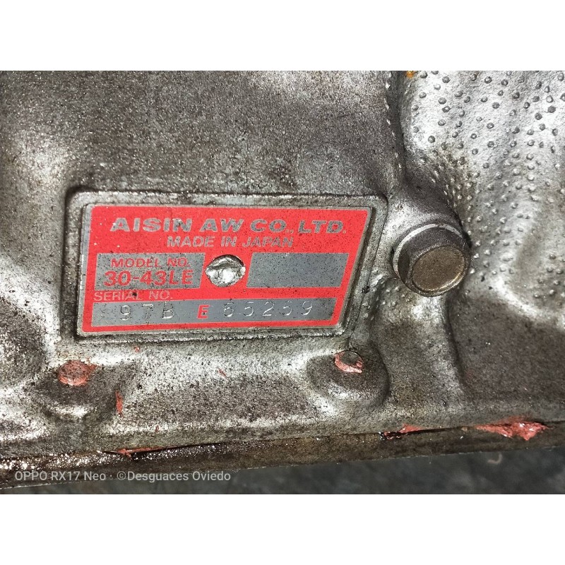 Recambio de caja cambios para mitsubishi montero (v20/v40) 3.5 v6 24v cat referencia OEM IAM 3043LE 97BE65259 