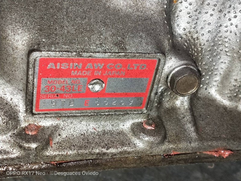 Recambio de caja cambios para mitsubishi montero (v20/v40) 3.5 v6 24v cat referencia OEM IAM 3043LE 97BE65259 