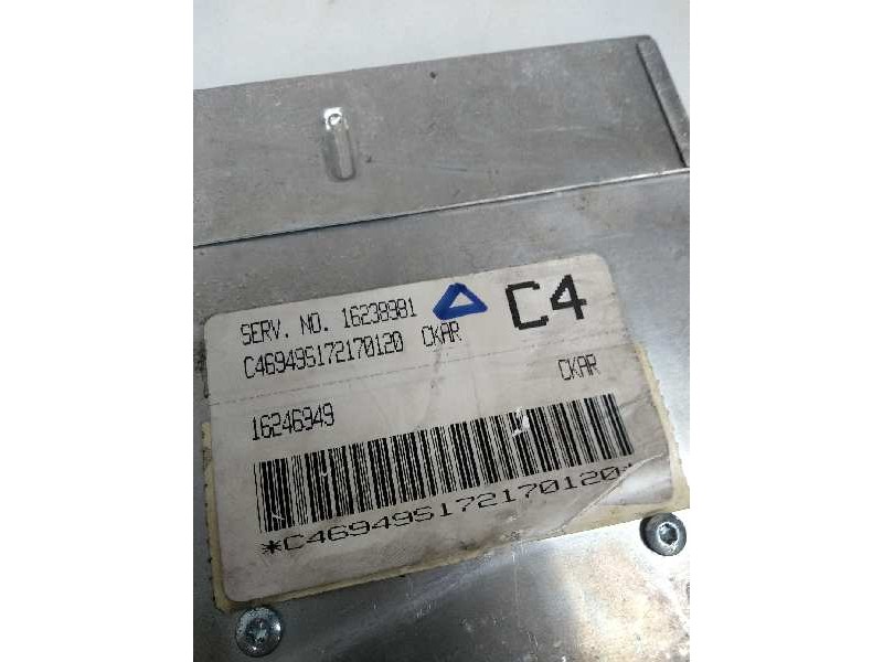 Recambio de centralita motor uce para daewoo nubira berlina 2.0 cat referencia OEM IAM 16238981 16246969 CKAR C4