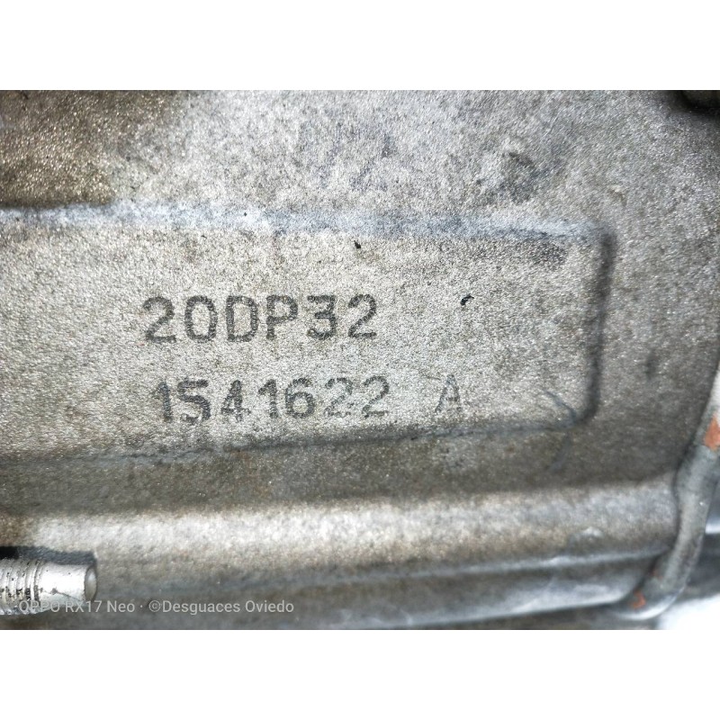 Recambio de caja cambios para peugeot 207 1.6 16v turbo cat (5fx / ep6dt) referencia OEM IAM 20DP32 1541622A 