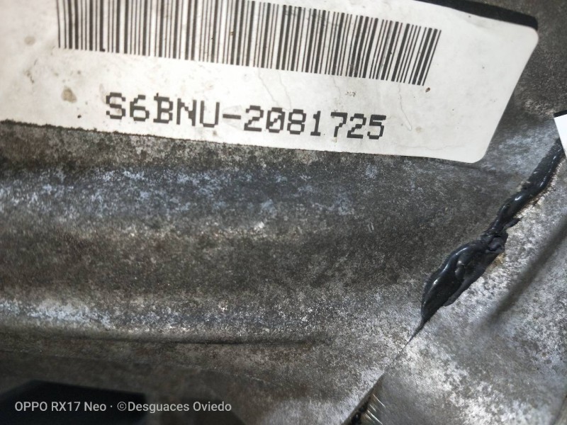 Recambio de caja cambios para mg rover serie 45 (rt) 2.0 idt cat referencia OEM IAM S6BNU 2081725 