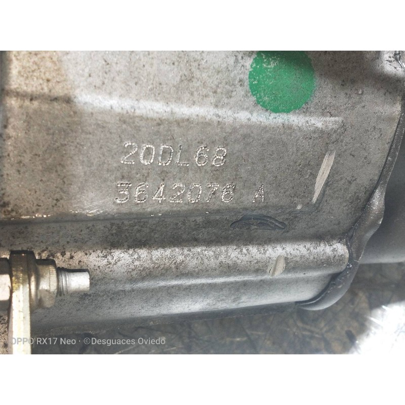 Recambio de caja cambios para citroen xsara picasso 1.8 cat (6fz / ew7j4) referencia OEM IAM 20DL68 3642076A 