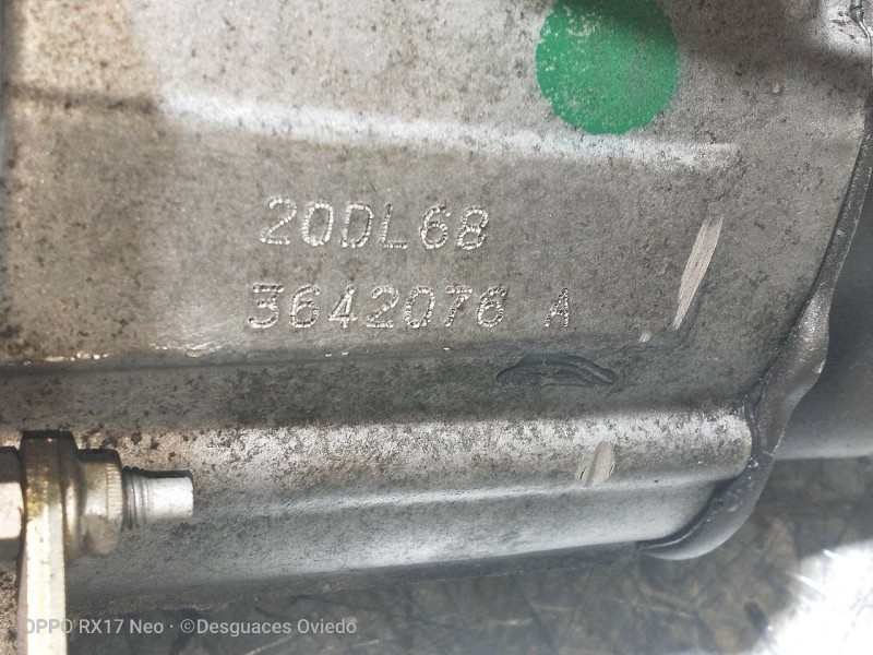 Recambio de caja cambios para citroen xsara picasso 1.8 cat (6fz / ew7j4) referencia OEM IAM 20DL68 3642076A 