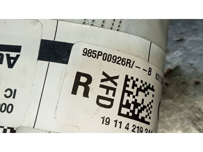 Recambio de airbag cortina delantero derecho para renault talisman limited referencia OEM IAM 985P00926R  