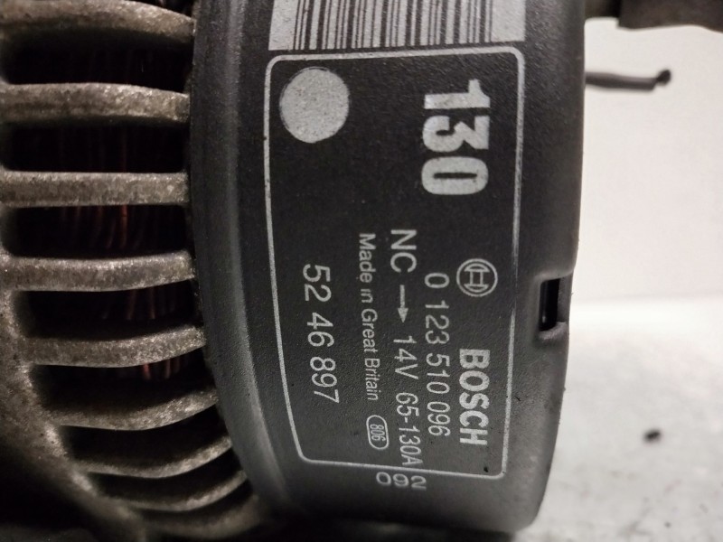 Recambio de alternador para saab 9-3 berlina 2.0 t se referencia OEM IAM 0123510096  