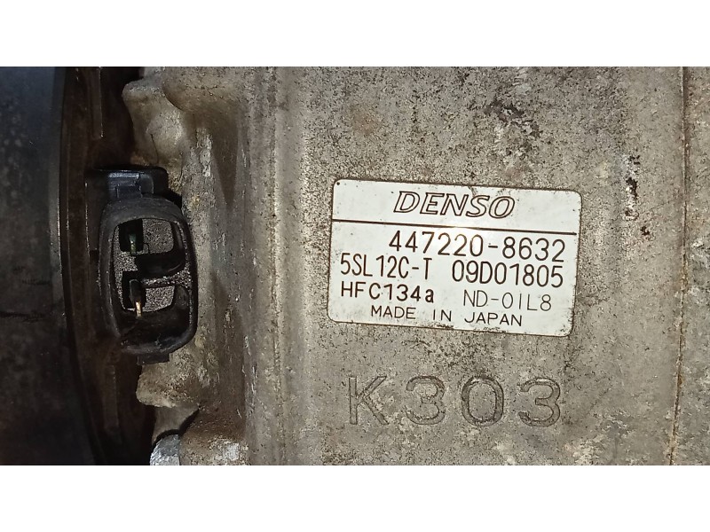 Recambio de compresor aire acondicionado para fiat stilo (192) 1.6 16v referencia OEM IAM 4472208632  