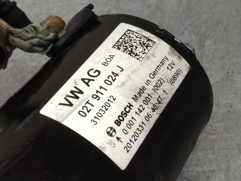 Recambio de motor arranque para audi a1 sportback (8xa) ambition referencia OEM IAM 0001142001 02T911024J 