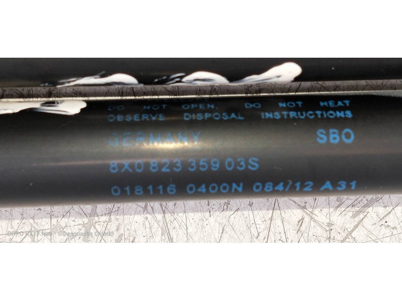 Recambio de amortiguadores capo para audi a1 sportback (8xa) ambition referencia OEM IAM 8X0823359  