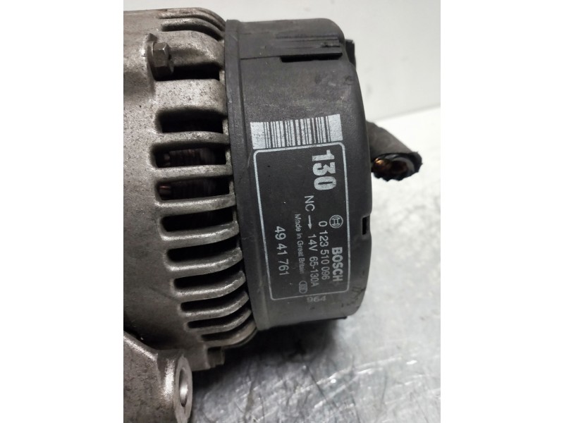 Recambio de alternador para saab 9-5 berlina 2.3 t vector bio-power griffin edition referencia OEM IAM 0123510096  