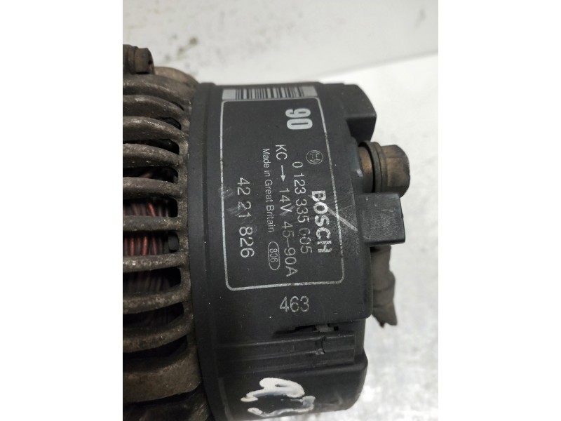 Recambio de alternador para saab 900 berlina 2.0i sek referencia OEM IAM 0123335005  