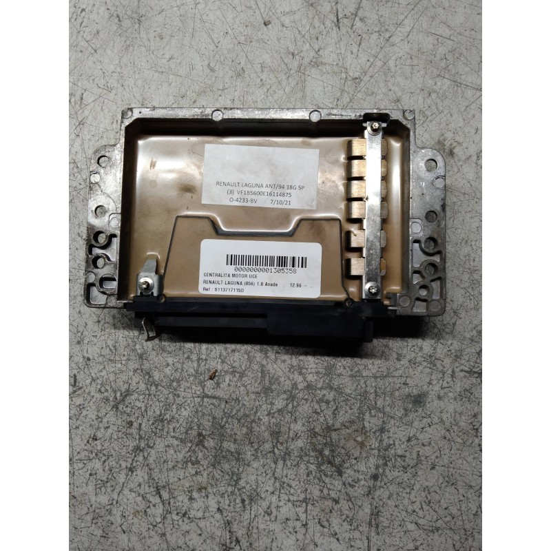 Recambio de centralita motor uce para renault laguna (b56) 1.8 anade referencia OEM IAM S113717115D HOM7700864458 7700102294