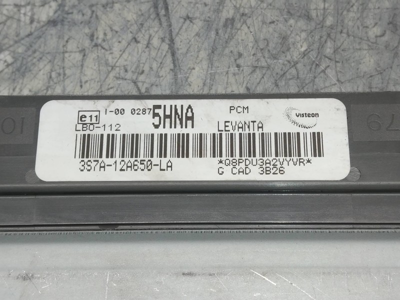 Recambio de centralita motor uce para ford mondeo berlina (ge) trend referencia OEM IAM 3S7A12A650LA 5HNA  Recambio de centralita motor uce para ford mondeo berlina (ge) trend referencia OEM IAM 3S7A12A650LA 5HNA