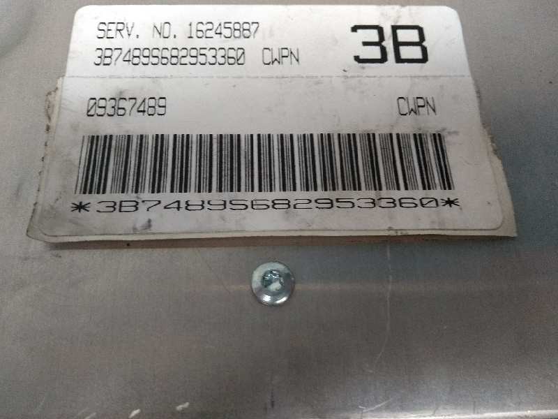 Recambio de centralita motor uce para daewoo leganza referencia OEM IAM 16245887 09367489 3B CWPN Recambio de centralita motor uce para daewoo leganza referencia OEM IAM 16245887 09367489 3B CWPN