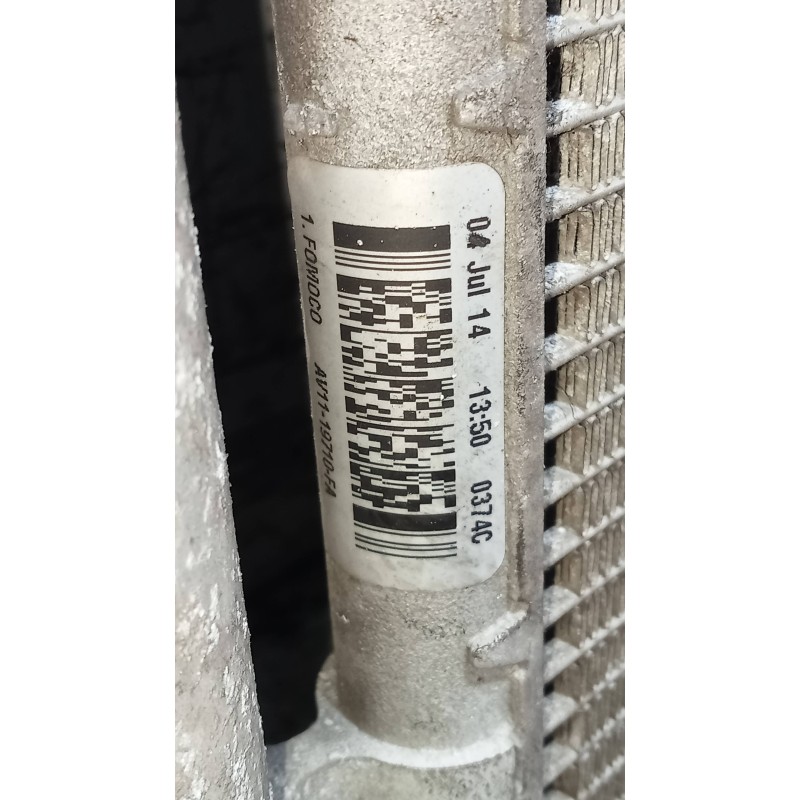Recambio de condensador / radiador aire acondicionado para ford fiesta (ccn) trend referencia OEM IAM AV1119710FA  