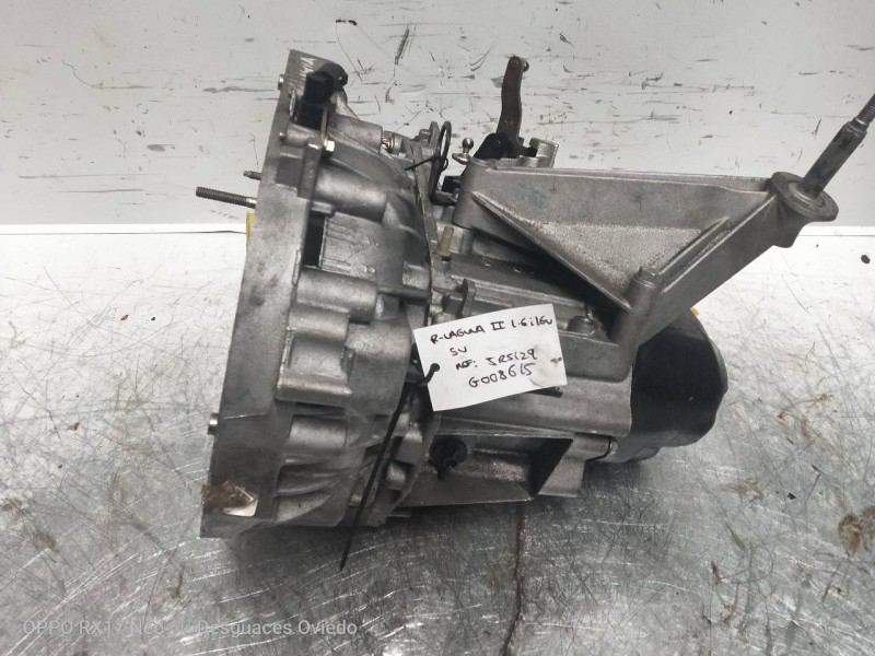 Recambio de caja cambios para renault laguna ii (bg0) 1.6 16v referencia OEM IAM JR5129 C008615 