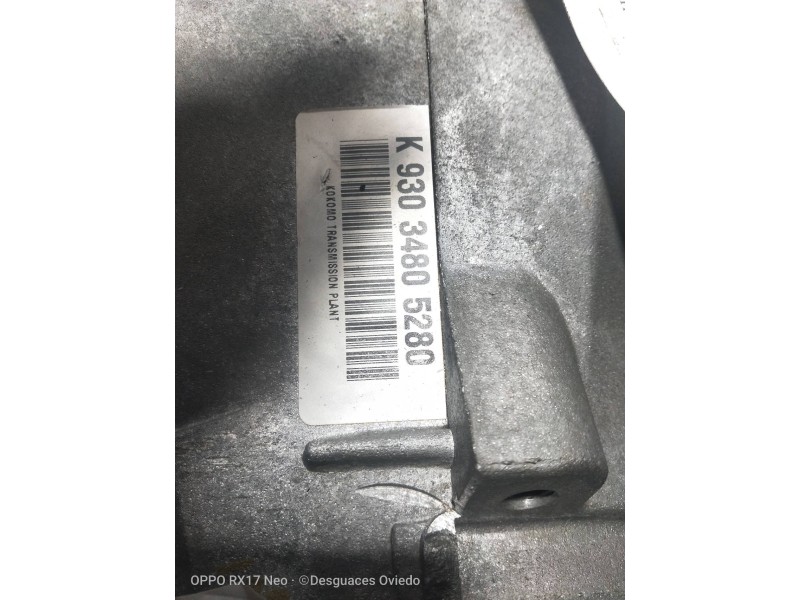Recambio de caja cambios para chrysler voyager (rg) 2.4 se referencia OEM IAM P04800930AA K93034805280 