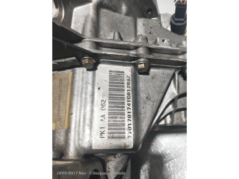 Recambio de caja cambios para renault laguna grandtour (k56) 2.2 turbodiesel referencia OEM IAM PK1AA062 C012862 