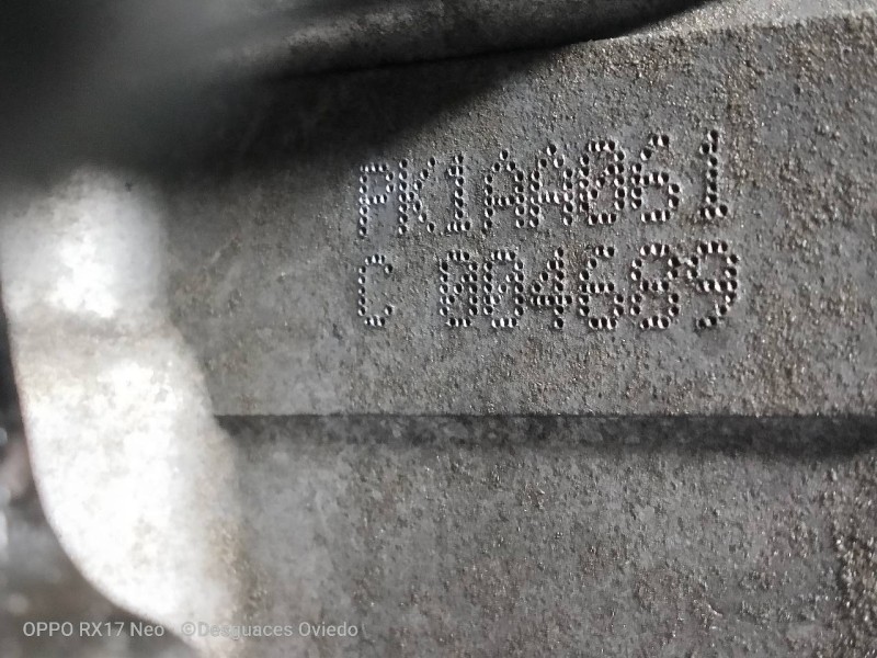 Recambio de caja cambios para renault laguna (b56) 1.9 dci diesel cat referencia OEM IAM PK1AA061 C004689 