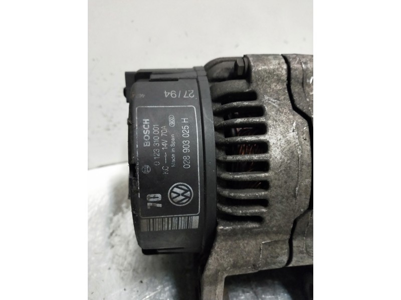 Recambio de alternador para seat cordoba berlina (6k2) clx referencia OEM IAM 0123310001  