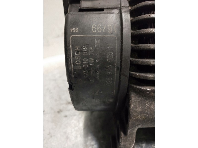 Recambio de alternador para seat arosa (6h1) select referencia OEM IAM 0123310019  