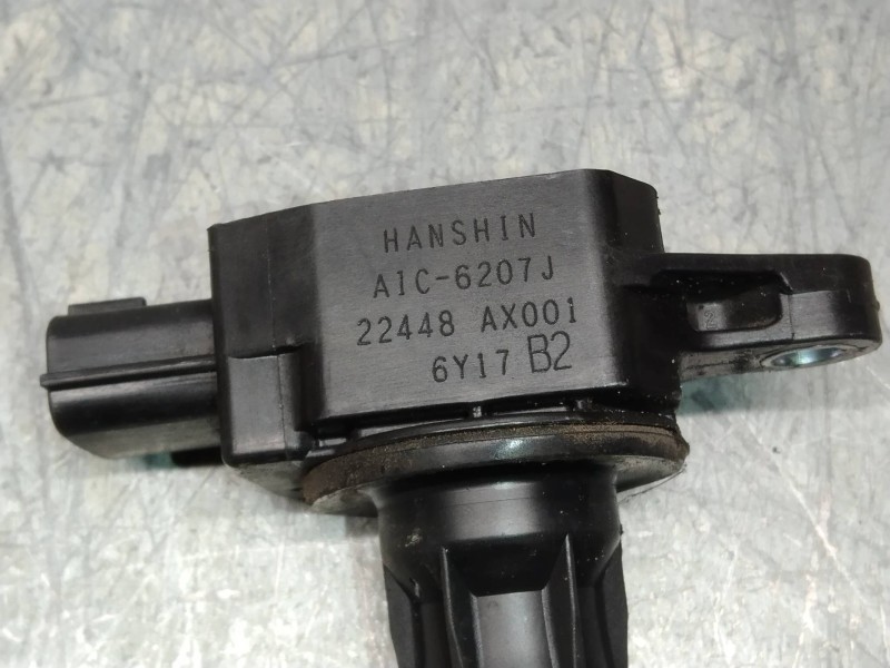 Recambio de bobina encendido para nissan micra (k12e) plus (d) referencia OEM IAM 22448AX001 AIC6207J 
