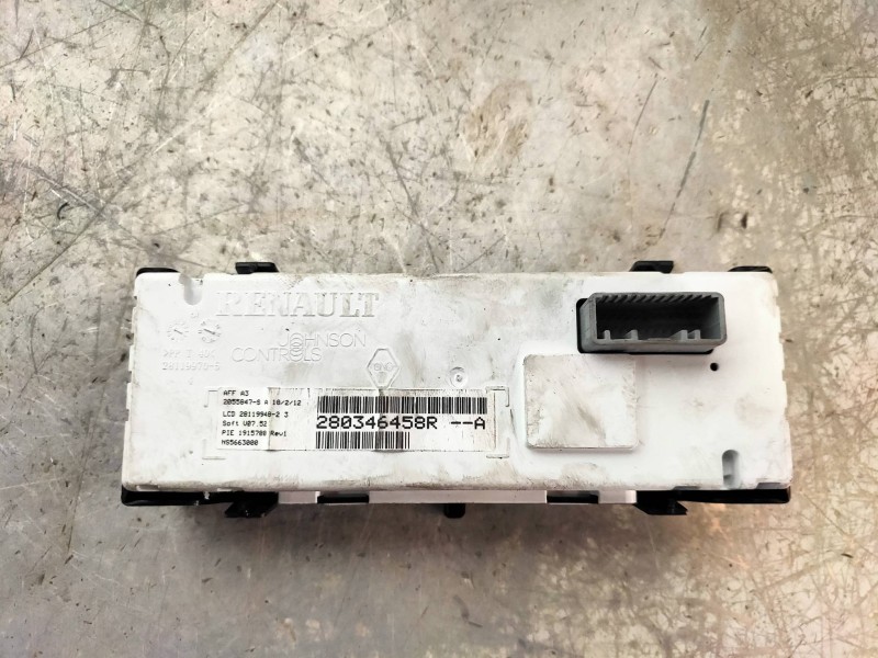 Recambio de pantalla multifuncion para renault megane iii berlina 5 p style referencia OEM IAM 281199705 280346458RA 2055847 281