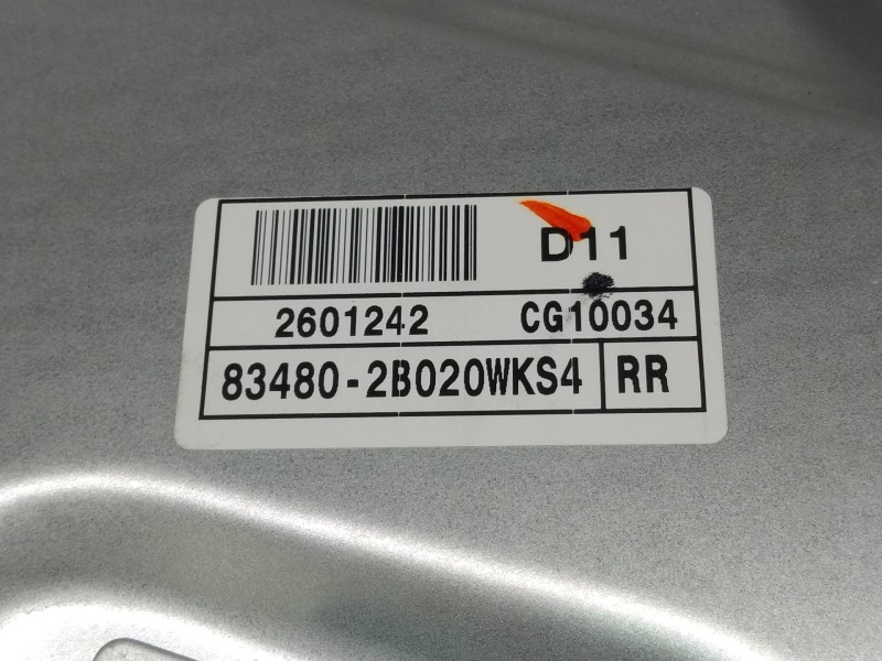 Recambio de elevalunas trasero derecho para hyundai santa fe (bm) 2.2 crdi comfort 4x4 referencia OEM IAM 834802B020WKS4 400908 