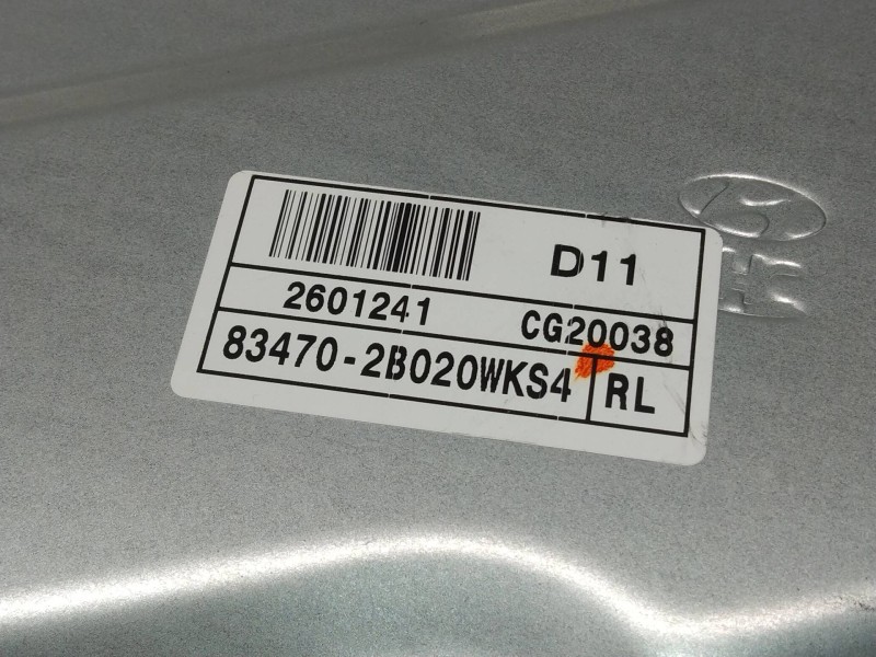 Recambio de elevalunas trasero izquierdo para hyundai santa fe (bm) 2.2 crdi comfort 4x4 referencia OEM IAM 834702B020WKS4 40090