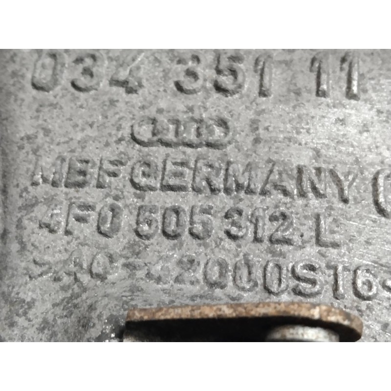 Recambio de brazo suspension inferior trasero izquierdo para audi a6 berlina (4f2) 3.2 v6 24v fsi referencia OEM IAM 4F0505312L 