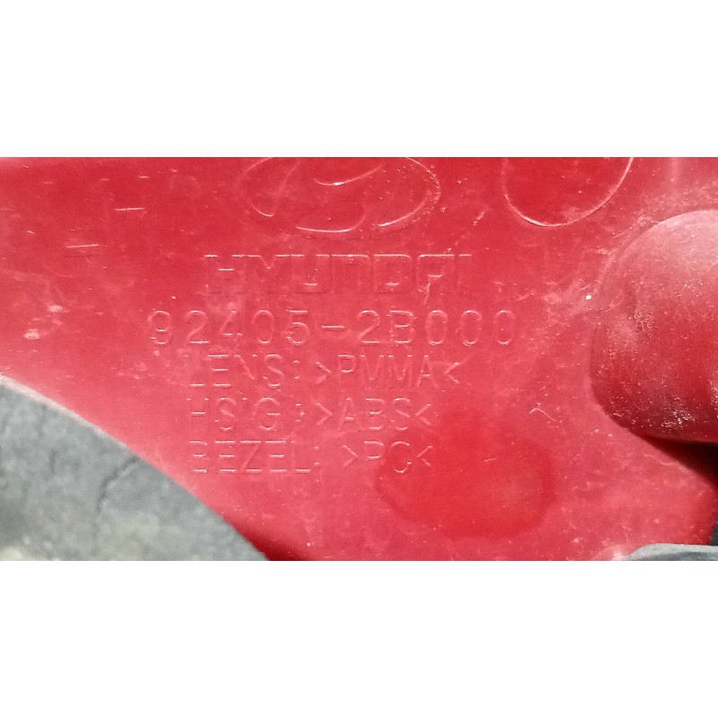 Recambio de piloto trasero izquierdo interior para hyundai santa fe (bm) 2.2 crdi comfort 4x4 referencia OEM IAM 924052B000  