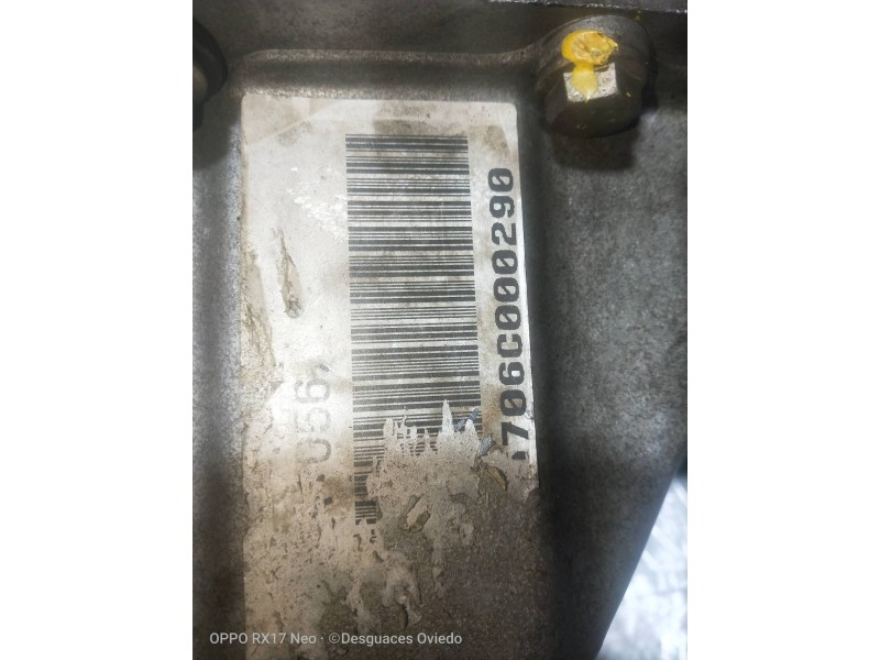 Recambio de caja cambios para renault safrane (b54) 2.1 turbodiesel referencia OEM IAM PK1AA056 C000290 