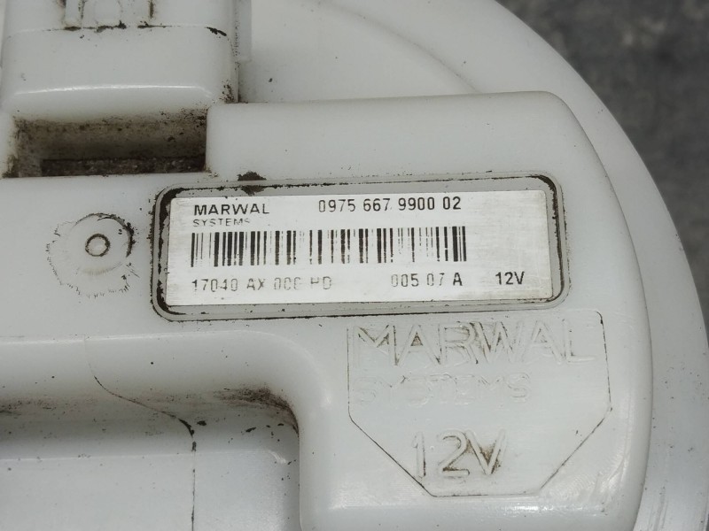 Recambio de bomba combustible para nissan micra (k12e) plus (d) referencia OEM IAM 0975667990002 17040AX000HD 